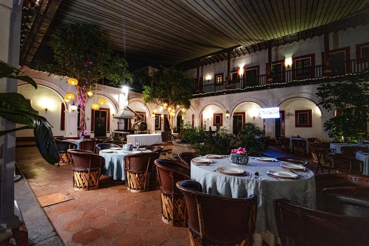 Best Western Plus Posada De Don Vasco Pátzcuaro Eksteriør billede Restaurant in the hotel